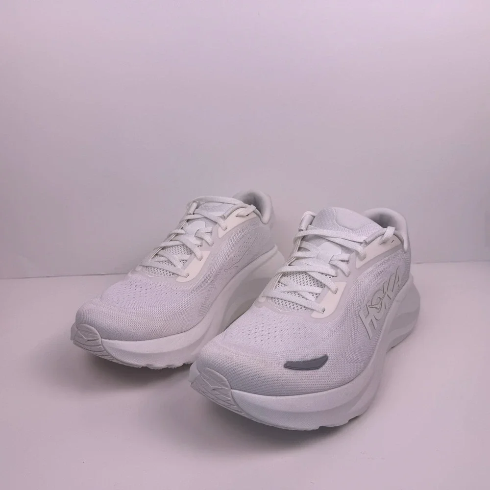 Hoka One One Rincon 5 Running Shoes Men's Size 10D White/White 1176630 Sample